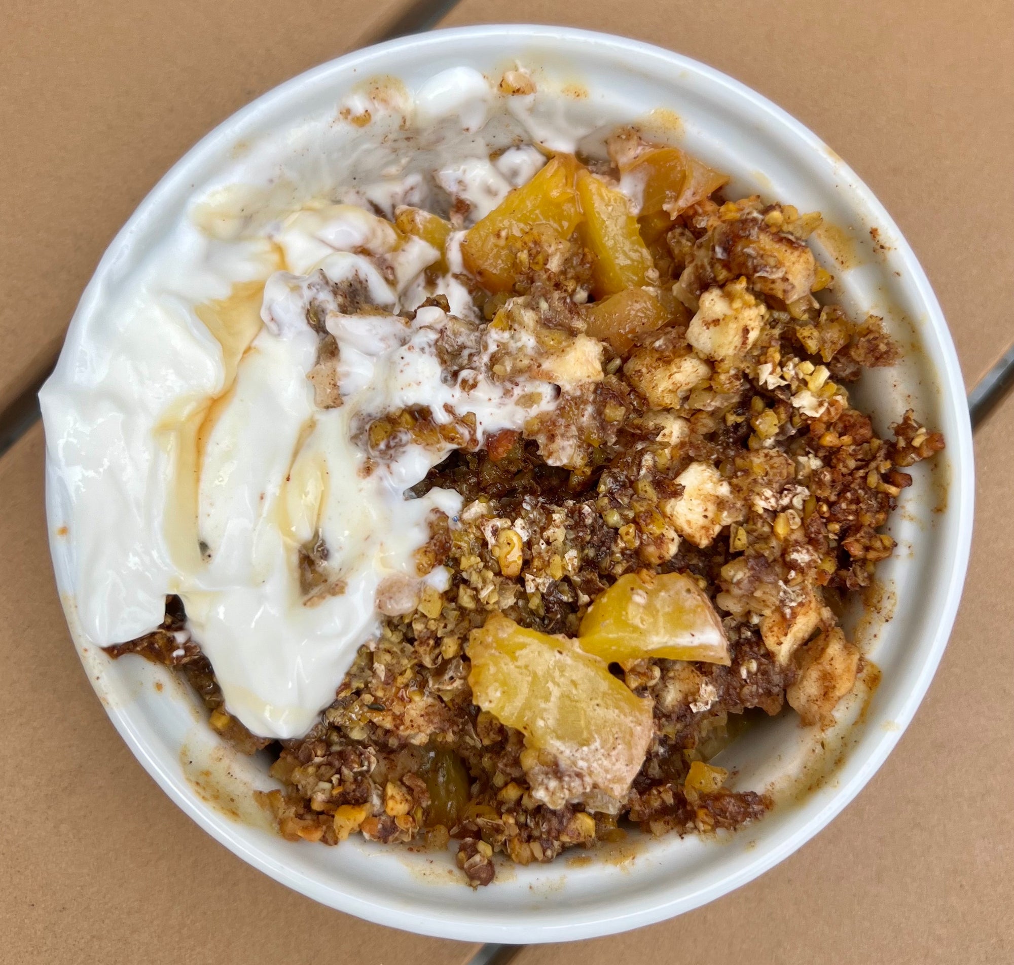 Peach Cobbler with ChiChi