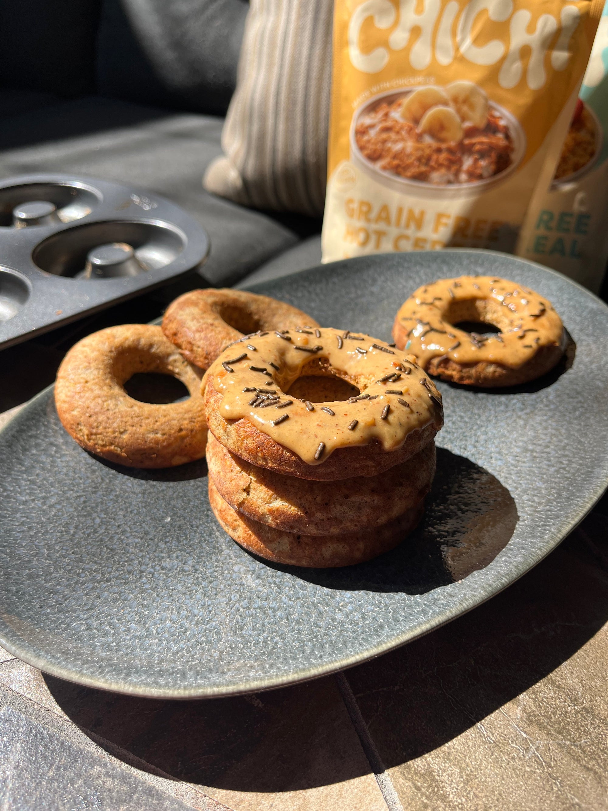 Banana Bread Donuts