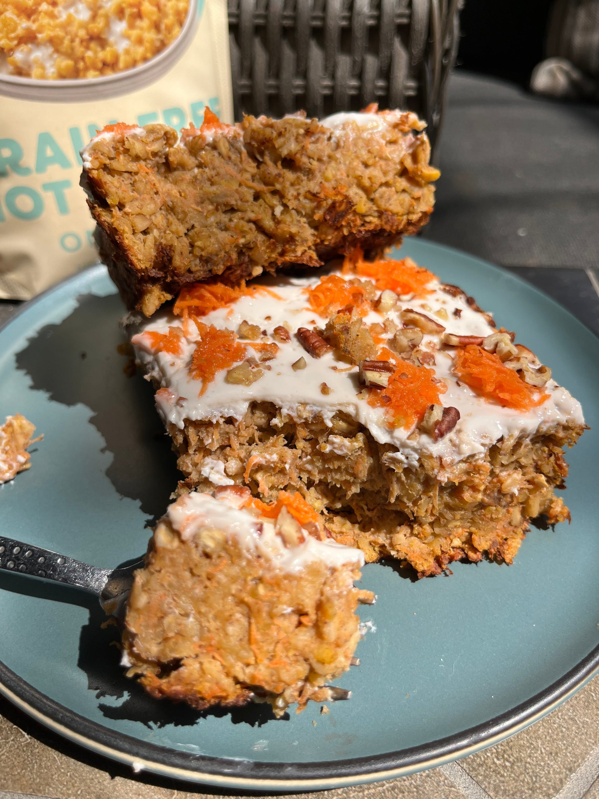 Carrot Cake Baked Oats