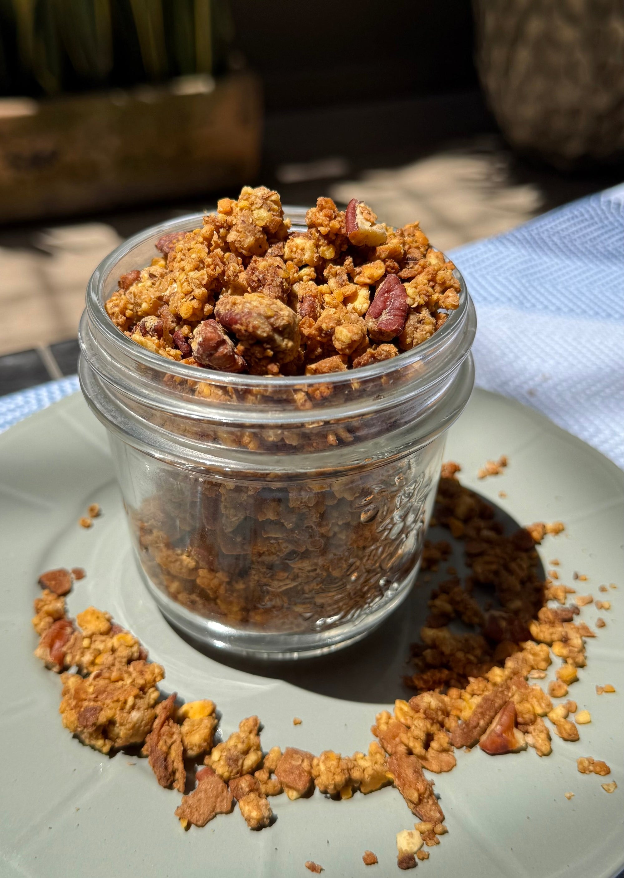 Simple Protein Granola (No Oats, All Crunch)