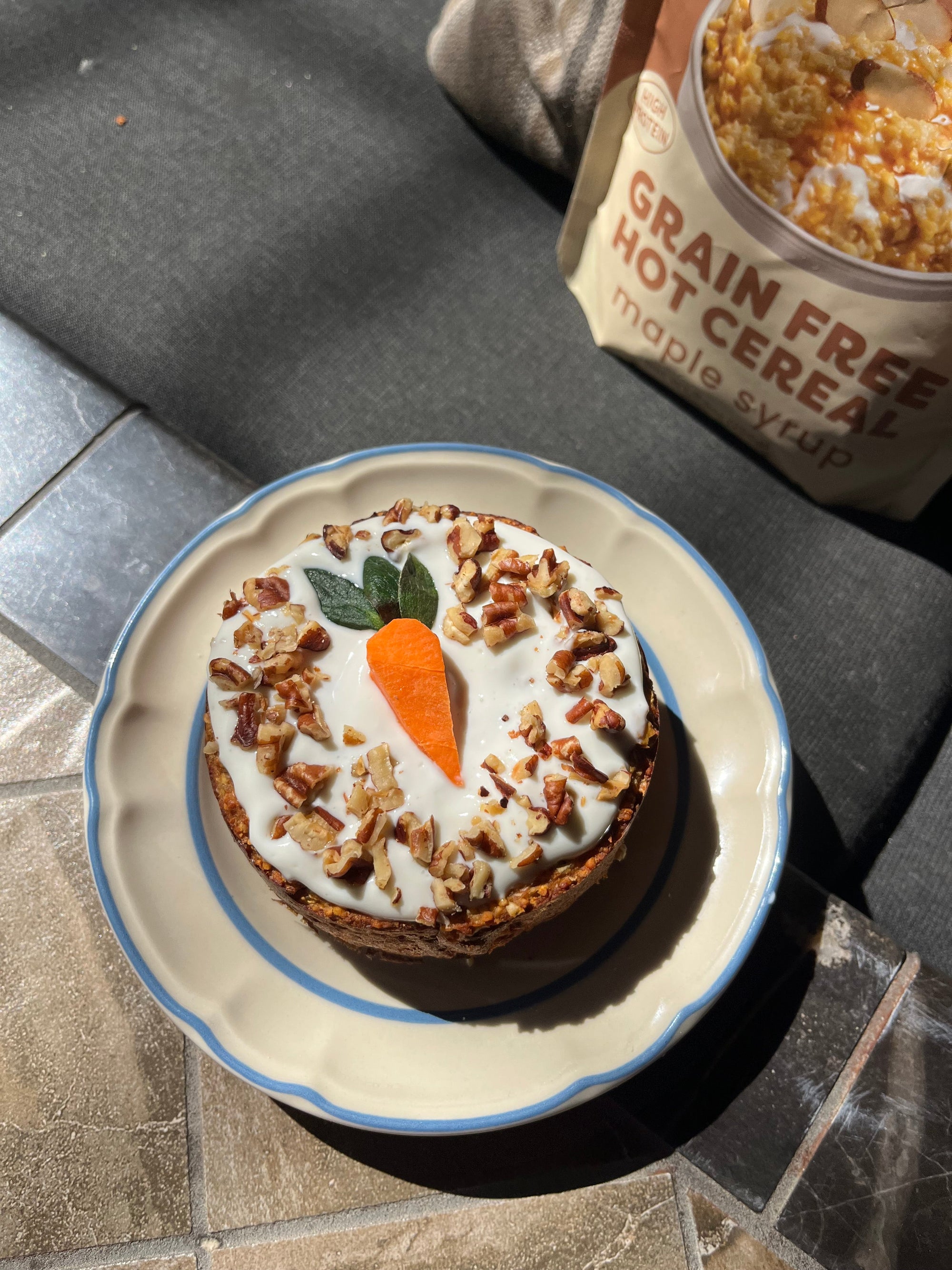 Single Serving Carrot Cake