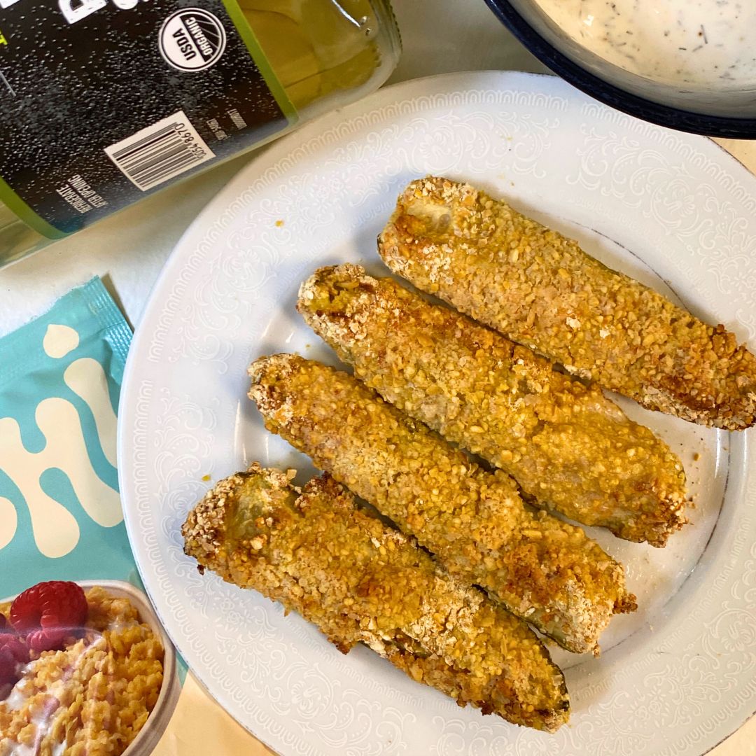 3 Ingredient Fried Pickles